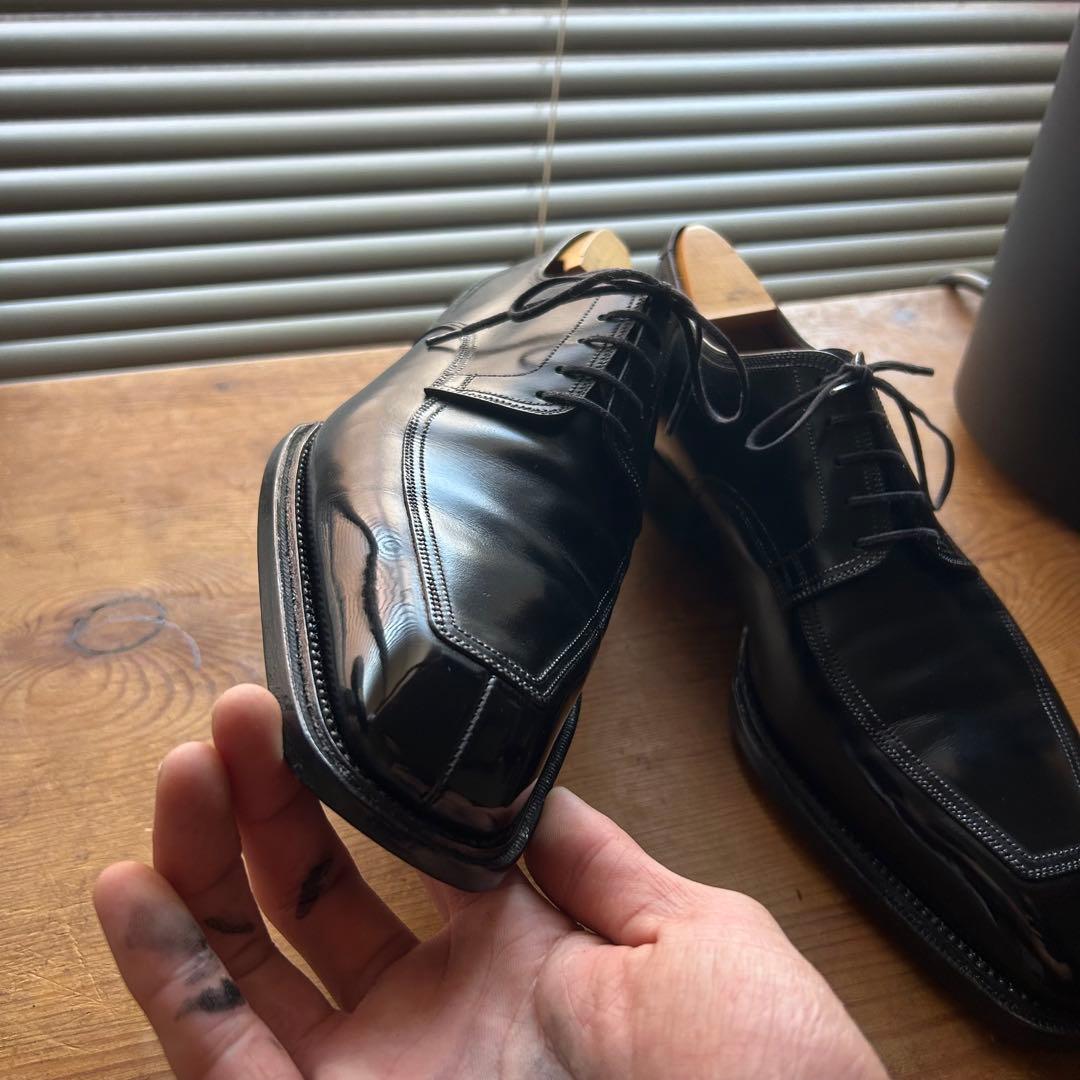 靴 J.M. WESTON Apron front derby.