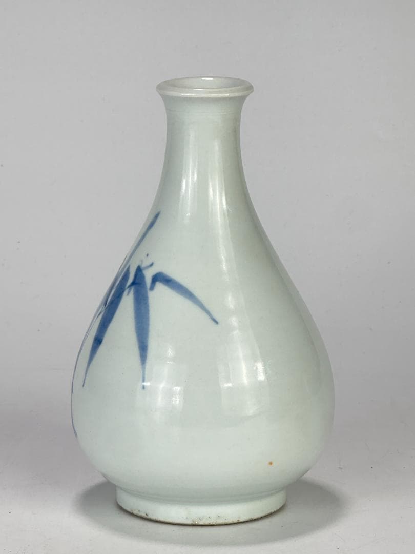 韓国美術　李朝時代　李朝　白磁　竹文　染付　青磁　徳利　花瓶　時代物　朝鮮古陶磁