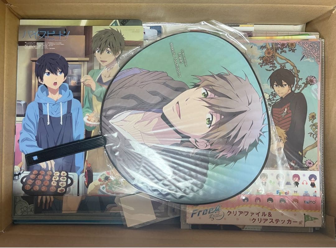 【値下げ可能】Free! クリアファイル　うちわ　ポートレート　纏め売り