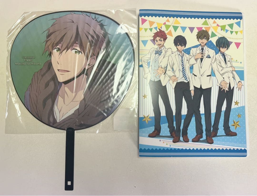 【値下げ可能】Free! クリアファイル　うちわ　ポートレート　纏め売り