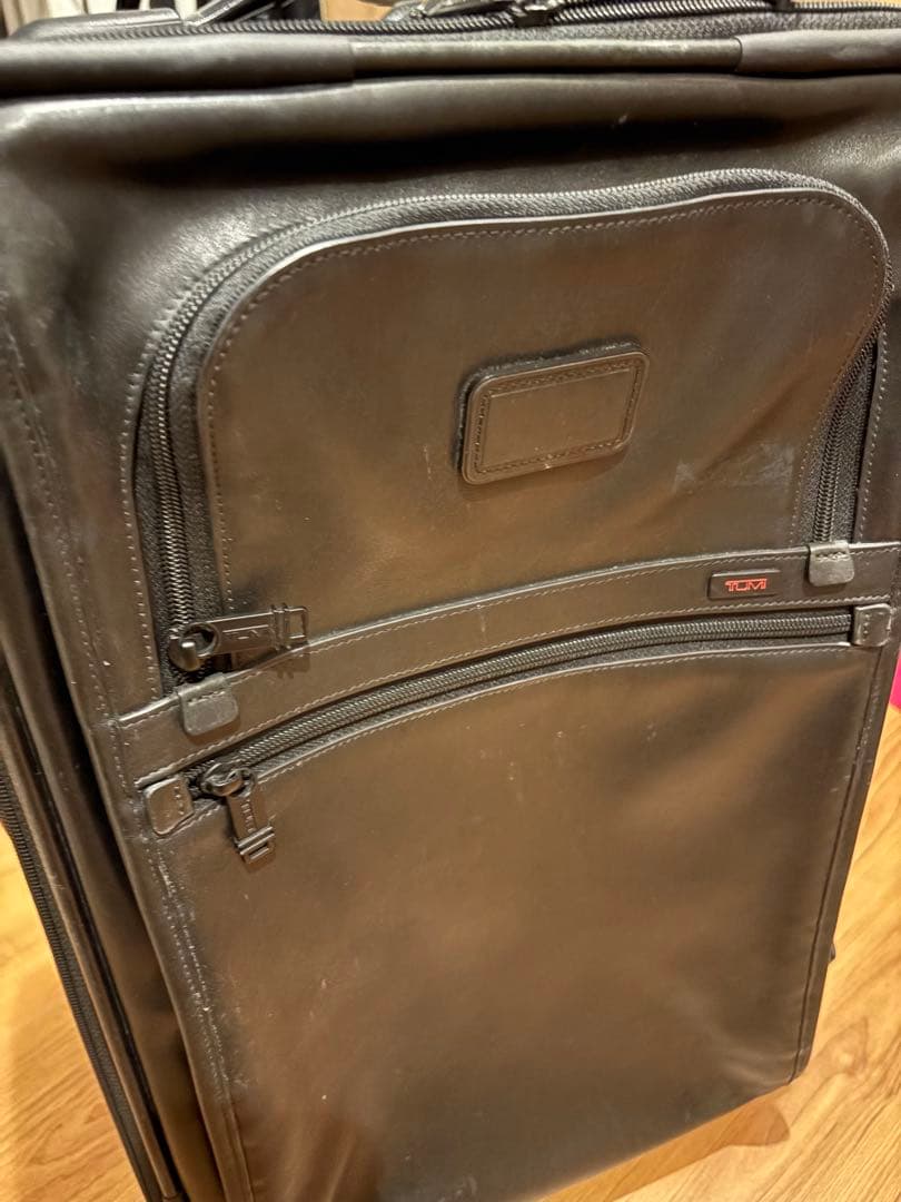 送料込　TUMI オールレザー　キャリーケース