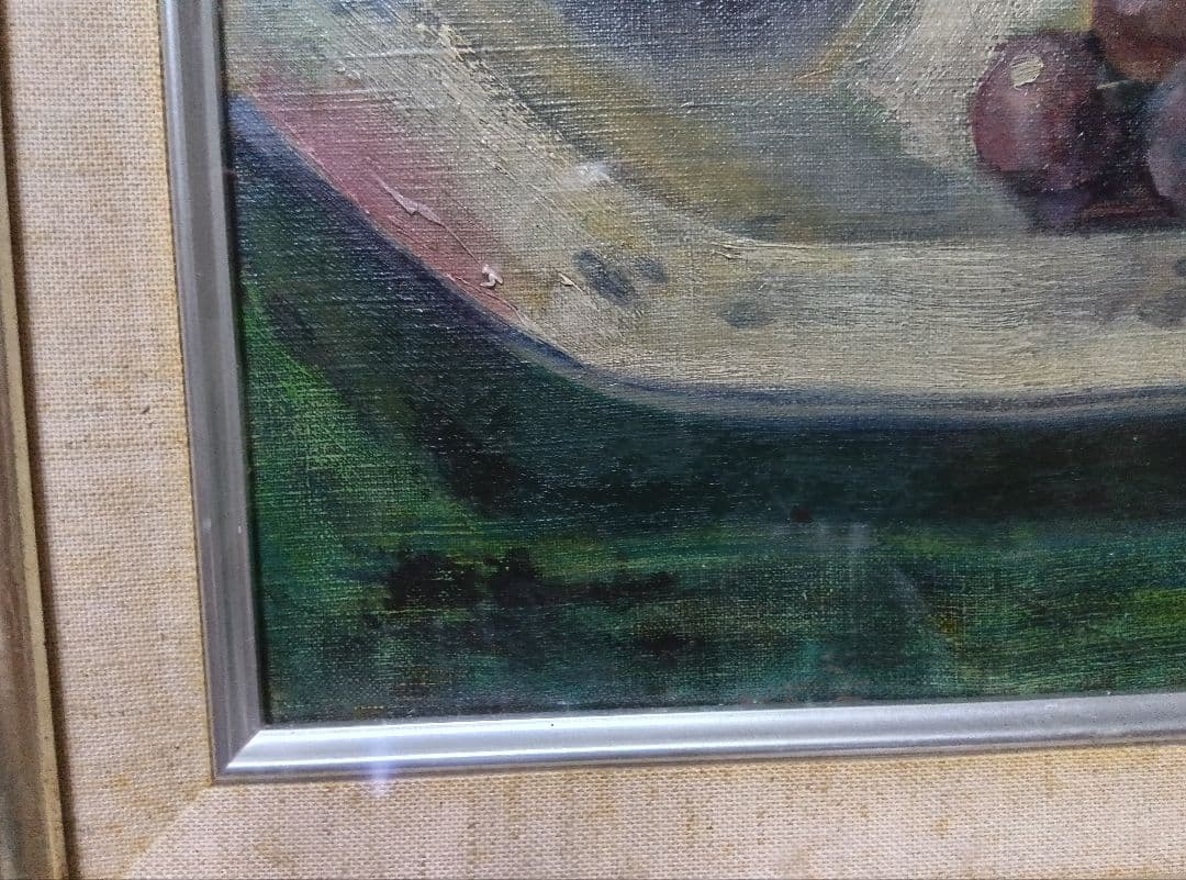 古い作品です写真13枚ですF8号です