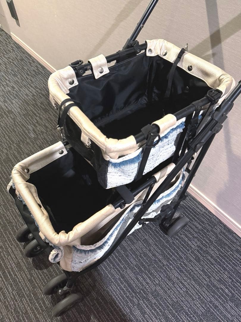 【定価8万円】マザーカート　アジリティ　上下　ペットカート