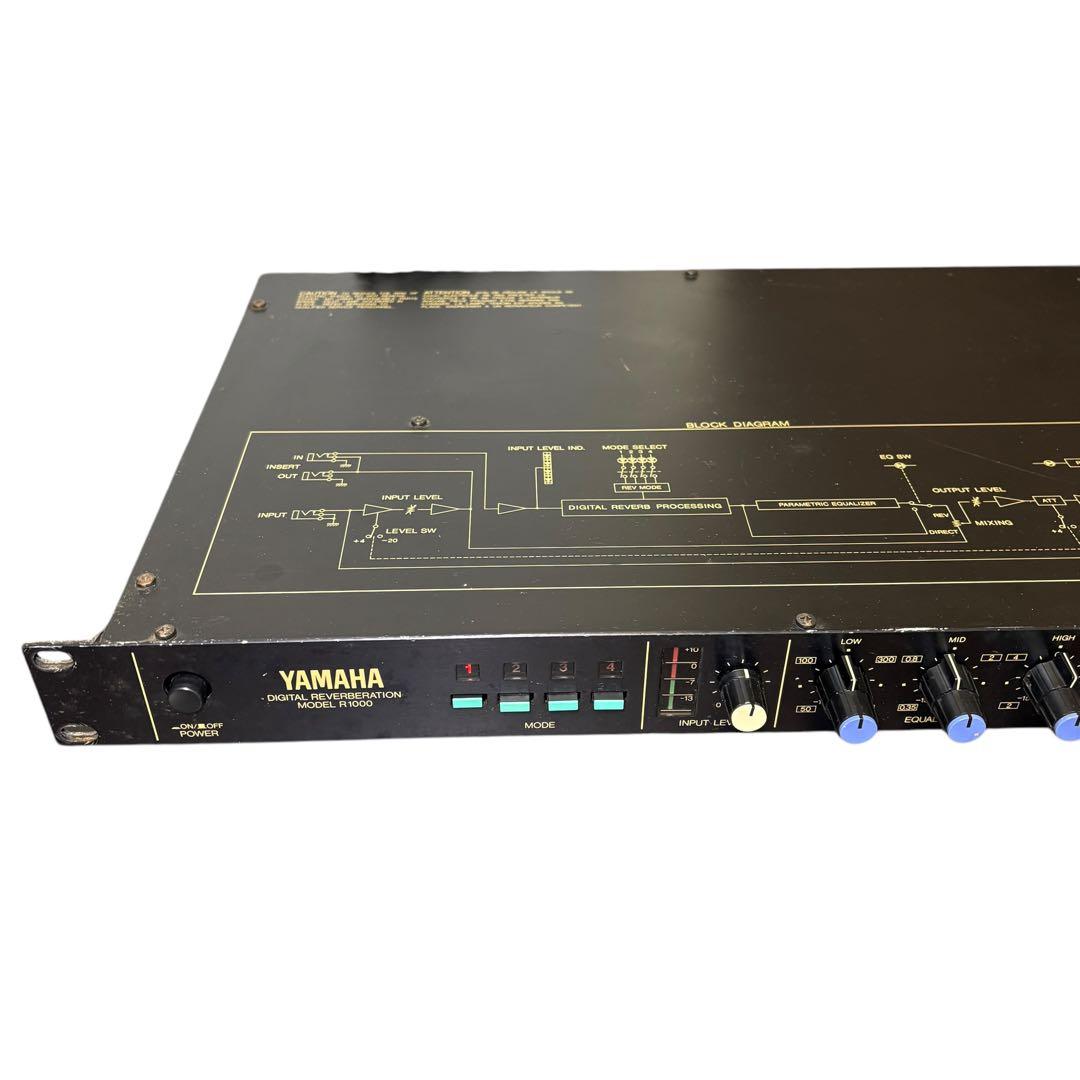 YAMAHA R1000 デジタルリバーブ　ヤマハ　PA機器