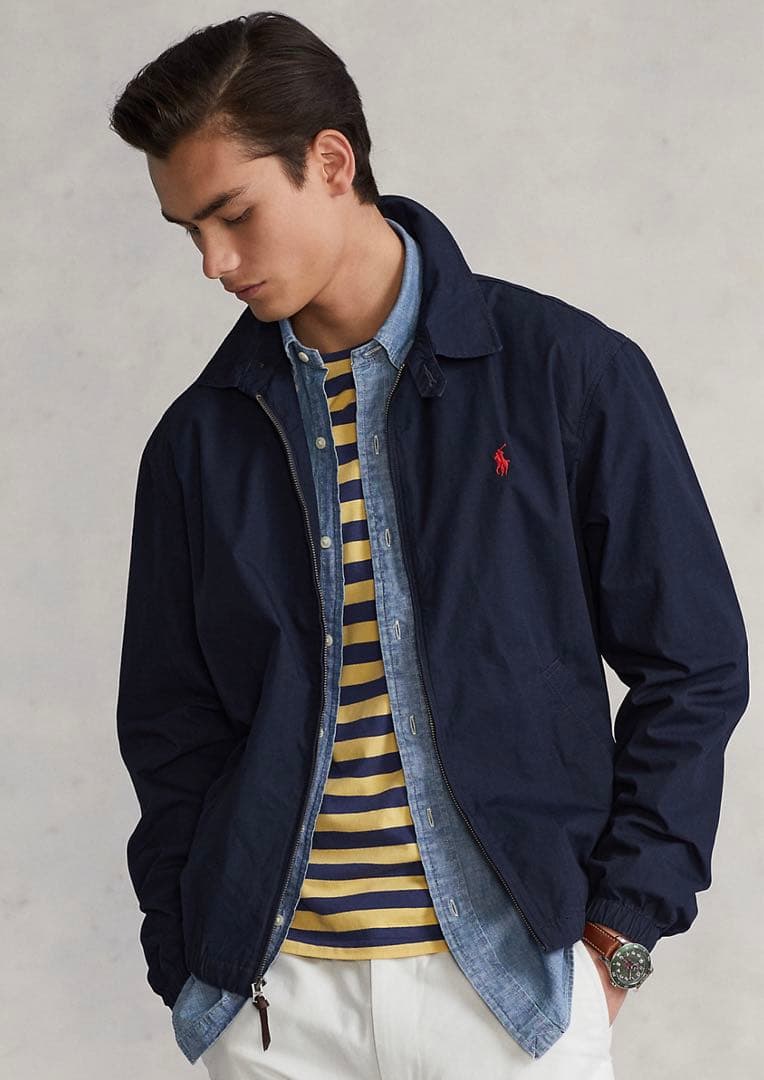 【値下げ】POLO RALPH LAURENベイポートコットンウィンドブレーカー