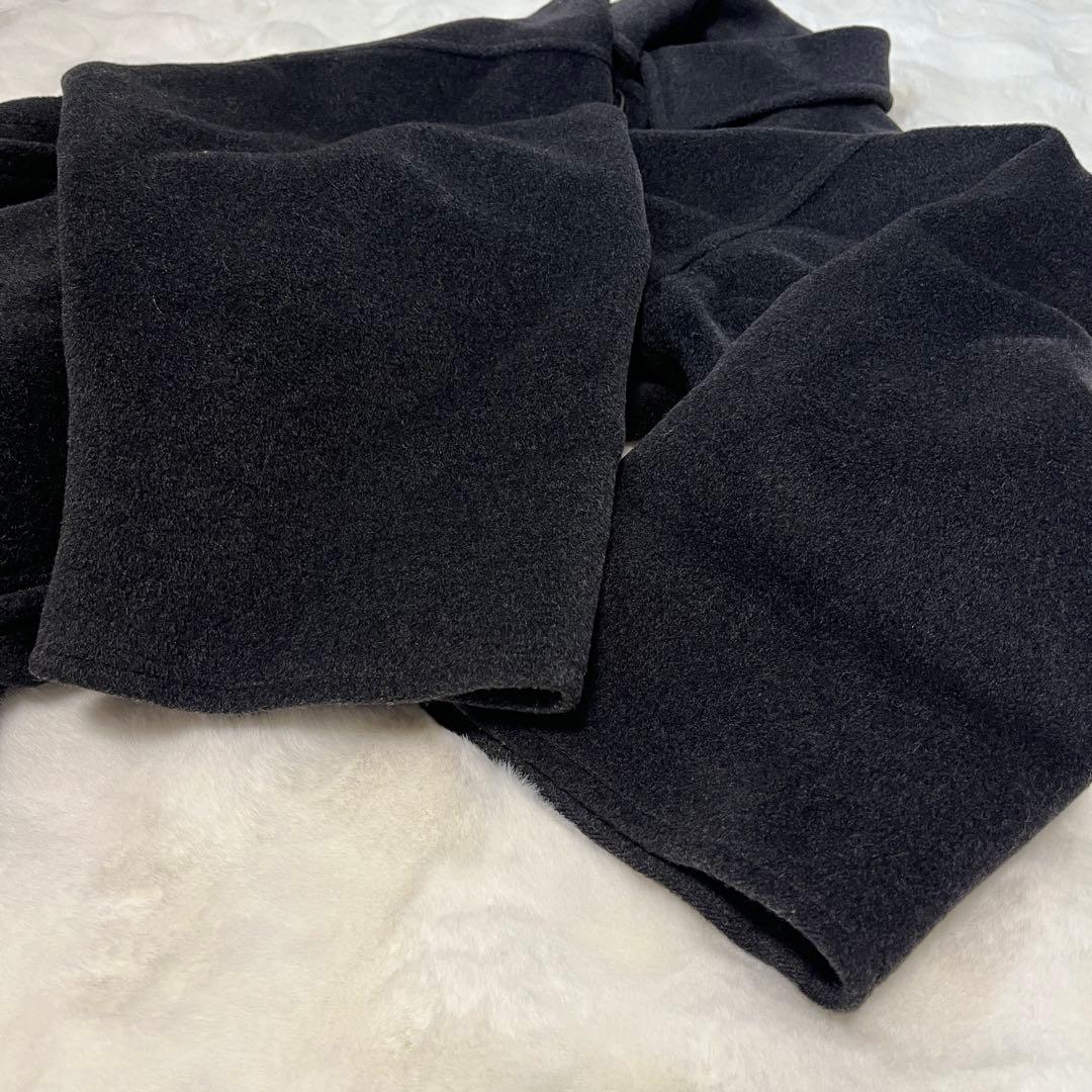 極美品 MaxMara 銀タグ ヴァージンウール ボリューム チェスターコート