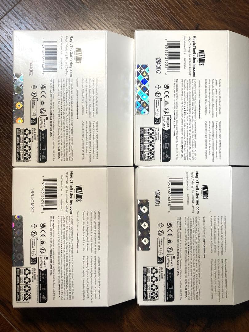 マジックザギャザリング 初音ミク 日本語版 FOIL 内袋未開封　春夏秋冬コンプ