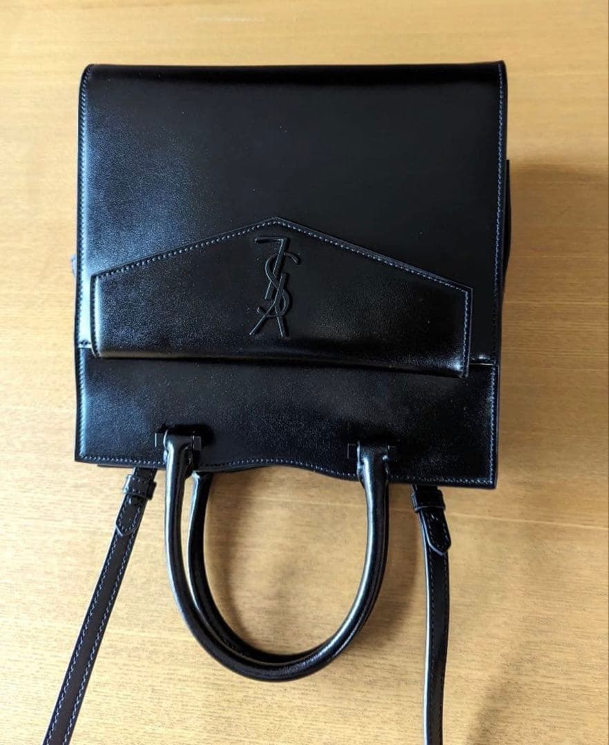 専用SAINT LAURENT ブラックレザーショルダーバッグ