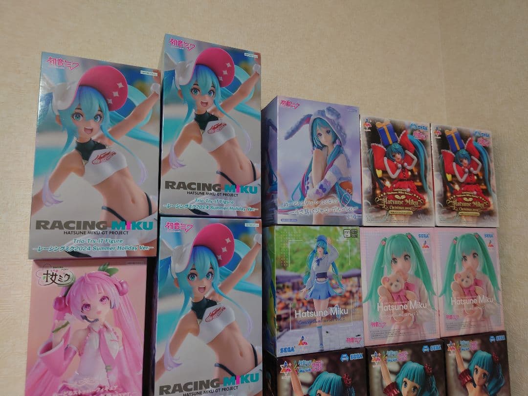 初音ミク　プライズフィギュア　まとめ売り　27個　ぬーどるストッパー　レーシング