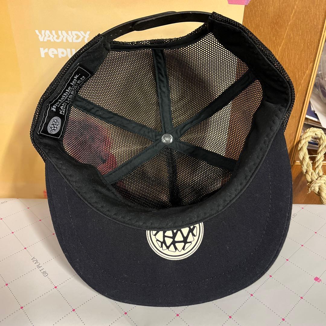 Invisible Ink KAKUSEN-EN メッシュキャップ ブラック