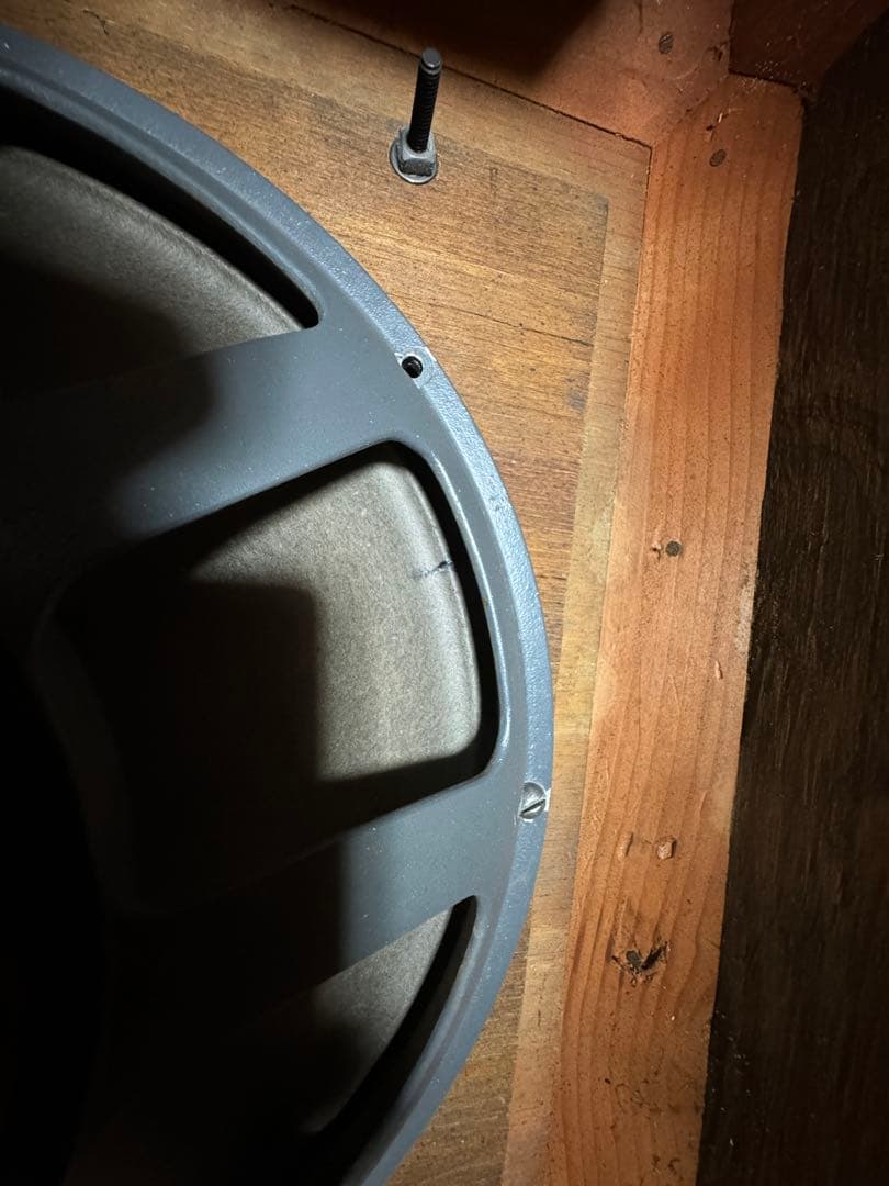 奇跡のD130 JBL の最初期穴なしフラッドバック　サンマルコスアドレス