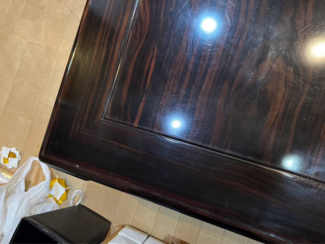 高級座卓/座敷机/ローテーブル 純和風座卓