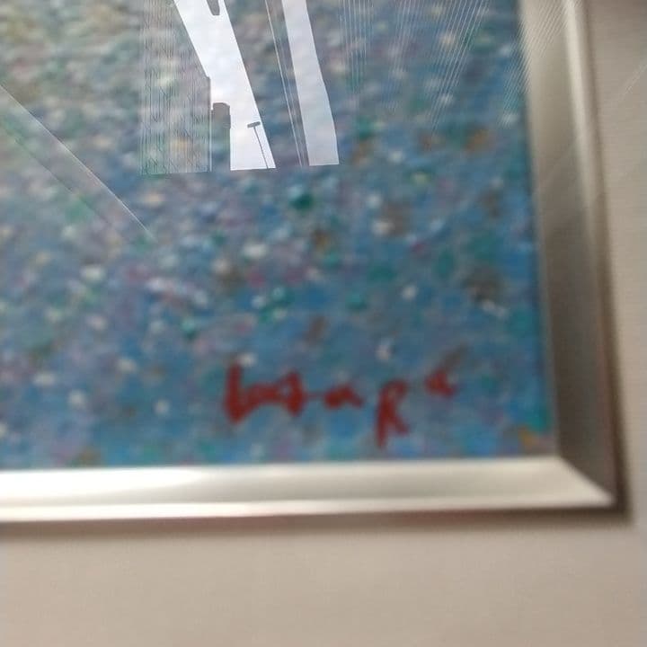 原　秀樹　点描画 海の風景