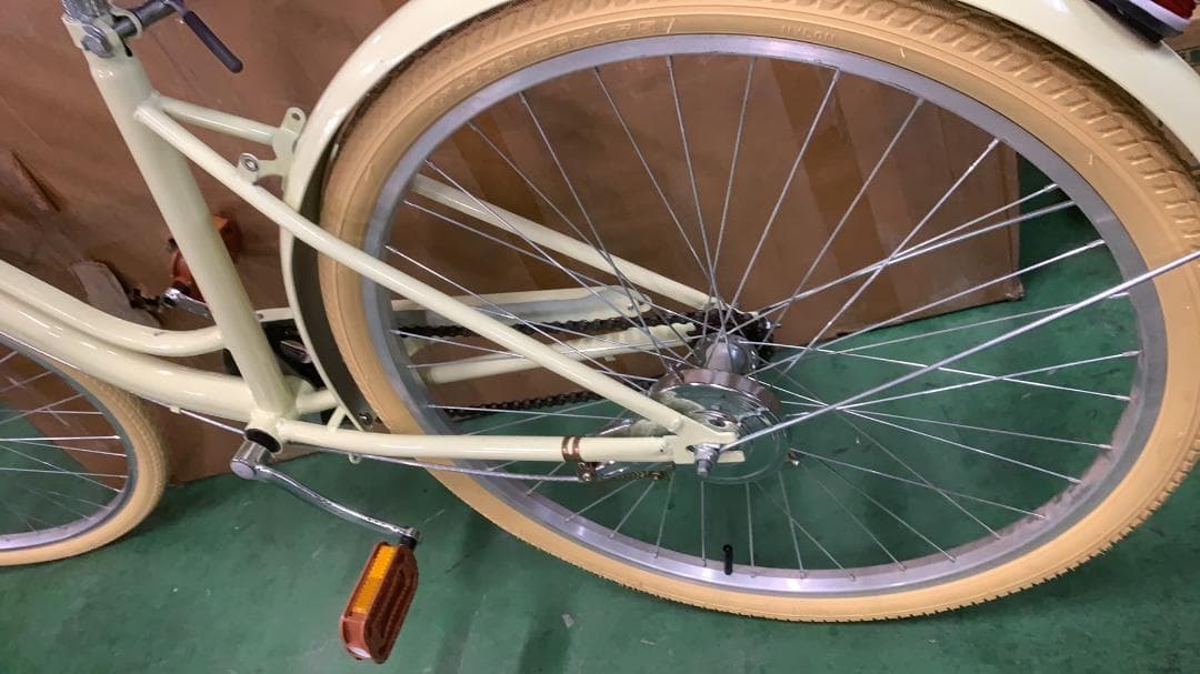 年末セール RAINMD シティサイクル 26インチ 高炭素鋼フレーム