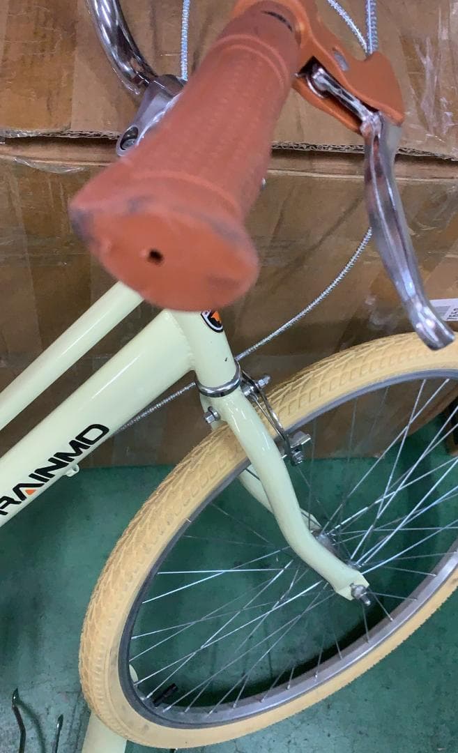 年末セール RAINMD シティサイクル 26インチ 高炭素鋼フレーム