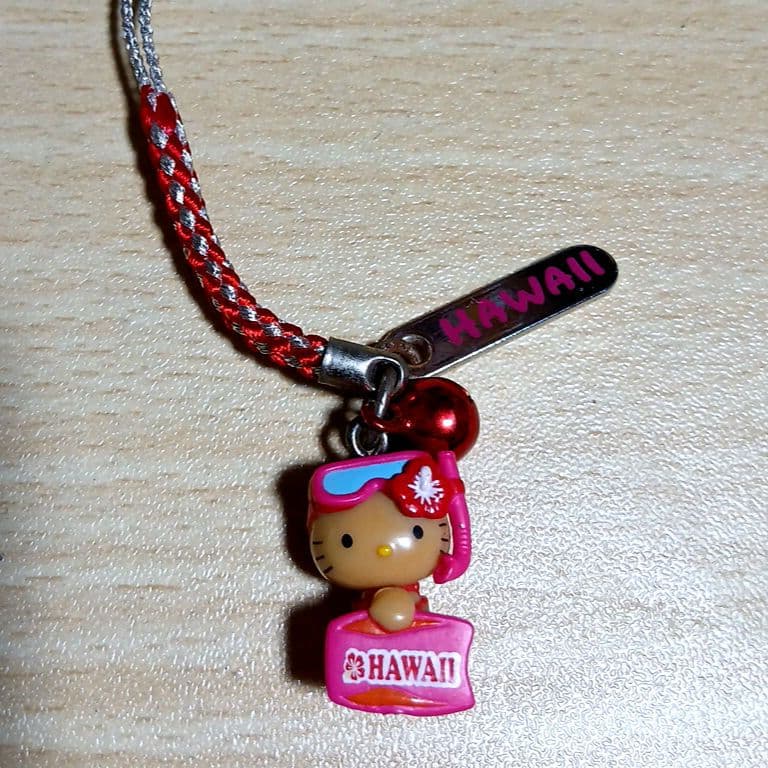 キティ　シュノーケル　ストラップ　ハワイ