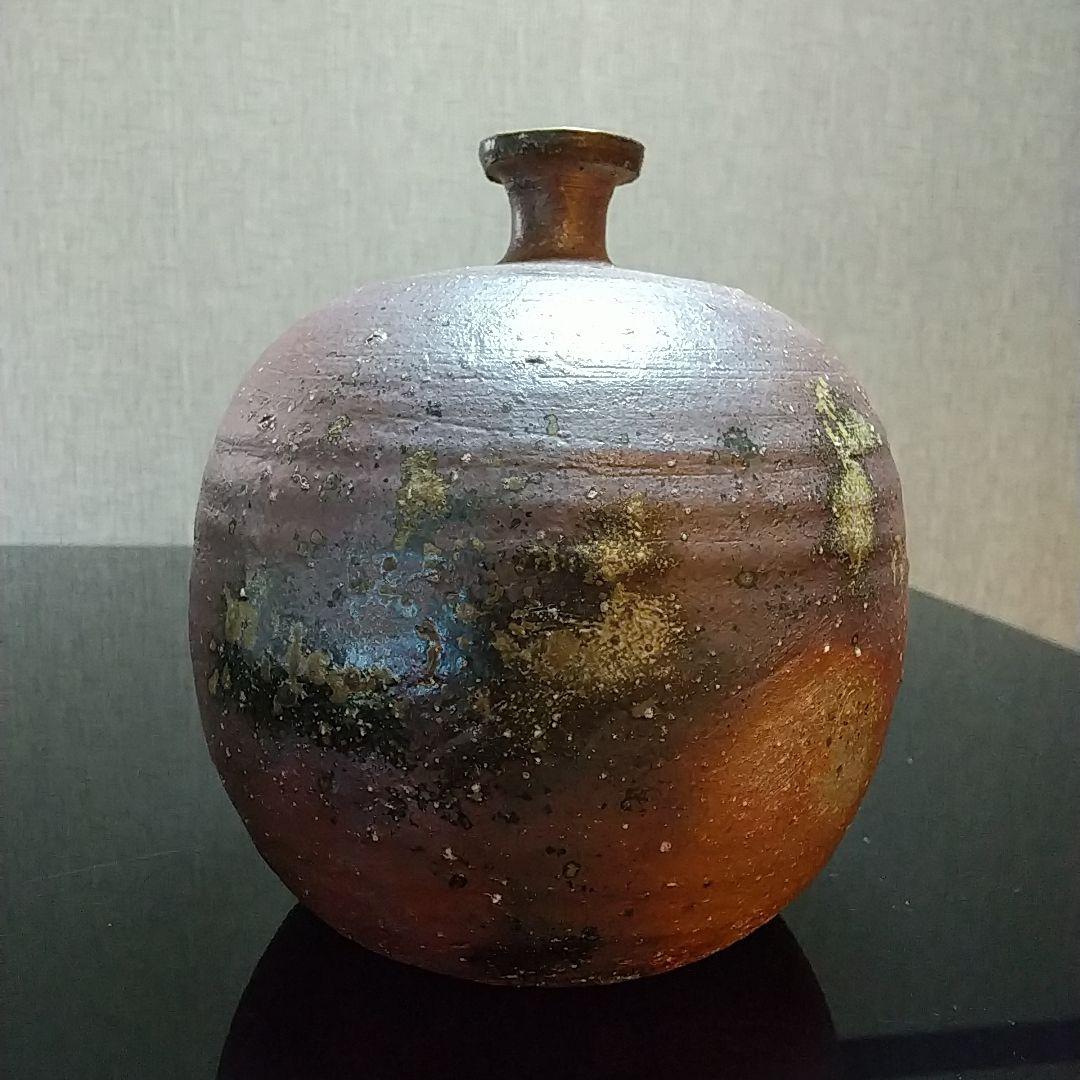 【備前焼 花入】Bizen ware Flower vase ( 送料無料！)
