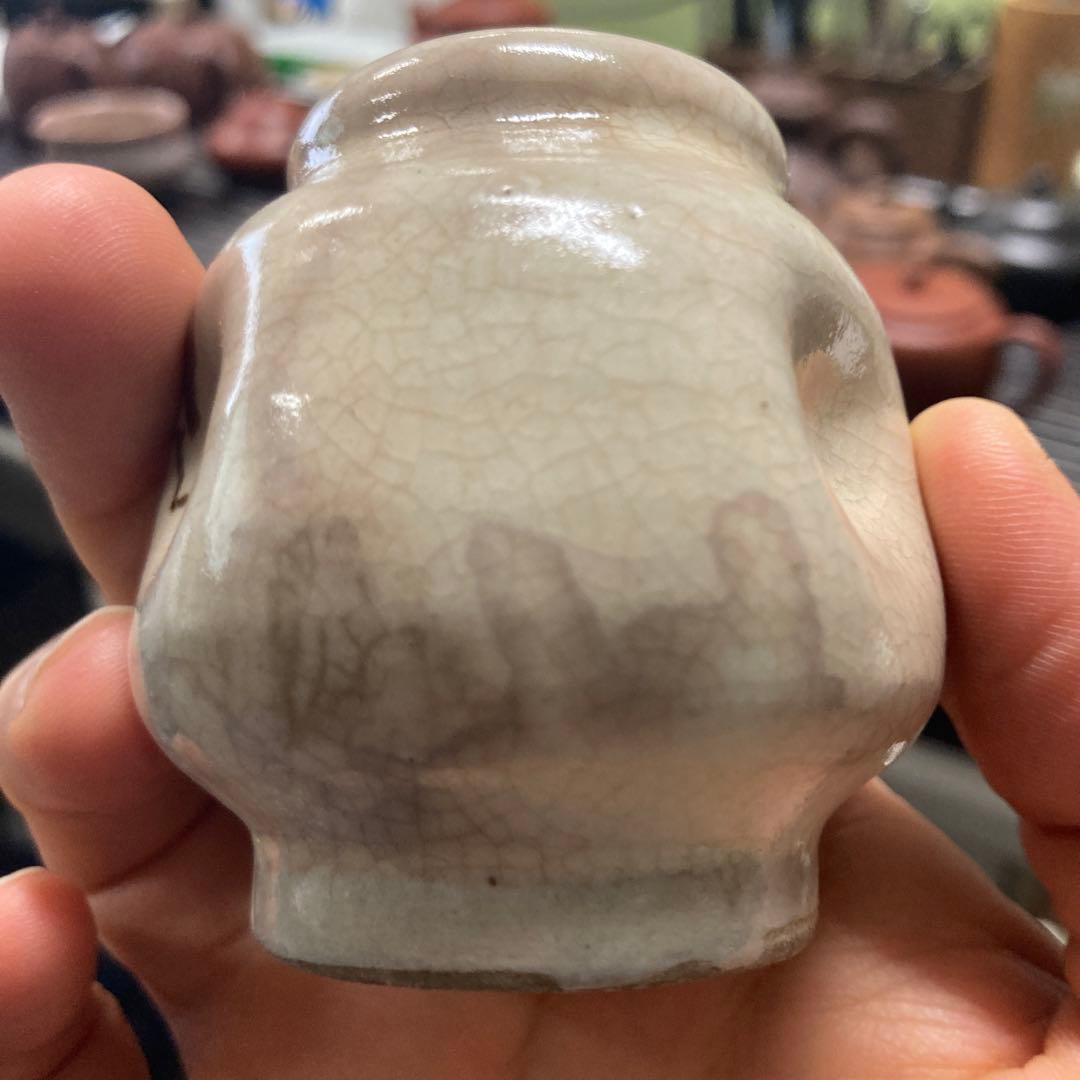 粉青沙器　朝鮮　三島焼　一輪挿し 陶芸 花瓶 花器 焼き物 陶器