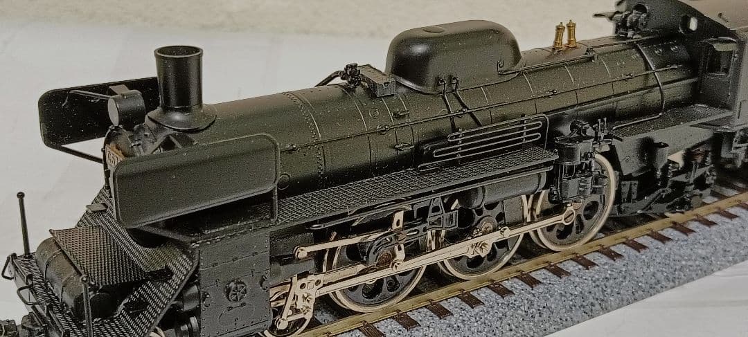 HOゲージ 天賞堂アダチ Ｃ57門デフ蒸気機関車、メンテナンス済