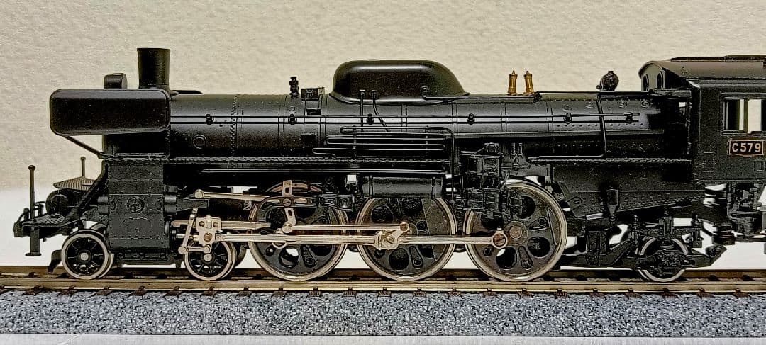 HOゲージ 天賞堂アダチ Ｃ57門デフ蒸気機関車、メンテナンス済