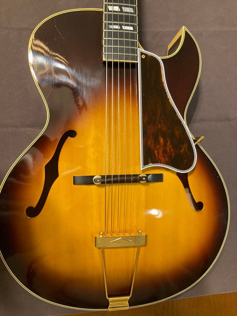 Angel ピックギター フルアコ CHAKI