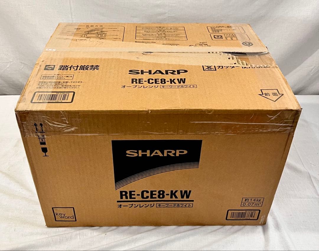 ③ SHARP RE-CE8-KW オーブンレンジ 2021年製