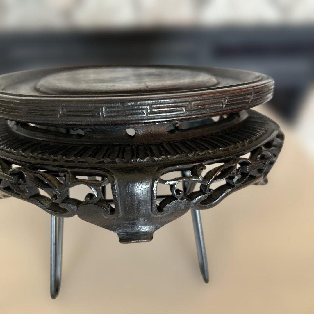 アンティーク　台座　中国？ 3連休限定SALE