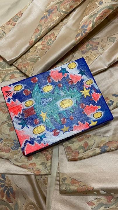 【アクリル画】商品名 小判伝説15天からの贈り物3　新品