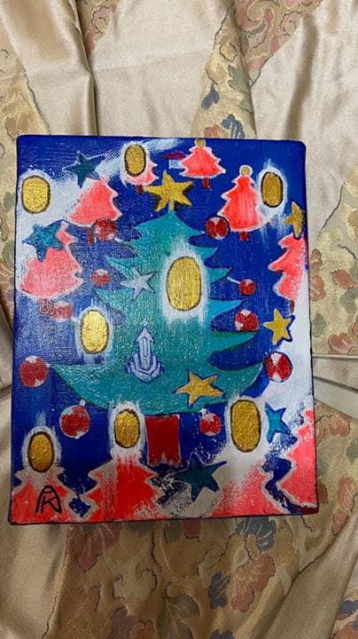 【アクリル画】商品名 小判伝説15天からの贈り物3　新品