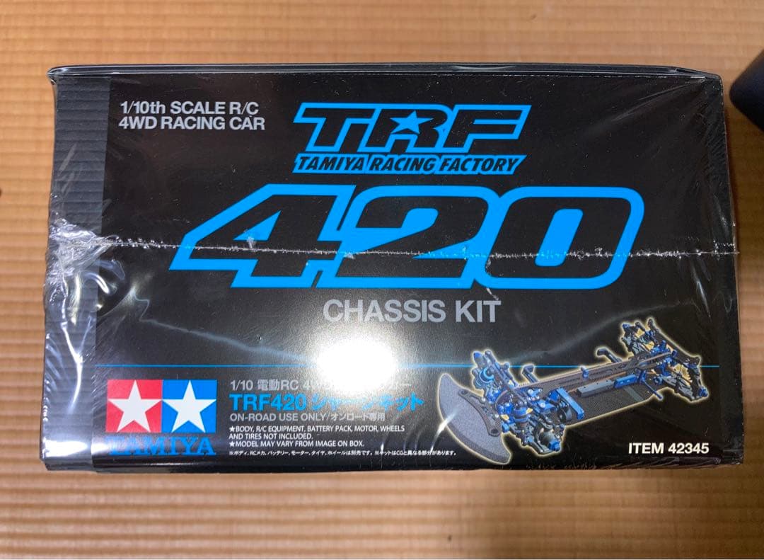 TRF420新品+アルミロワデッキ+アッパーデッキ2種付き