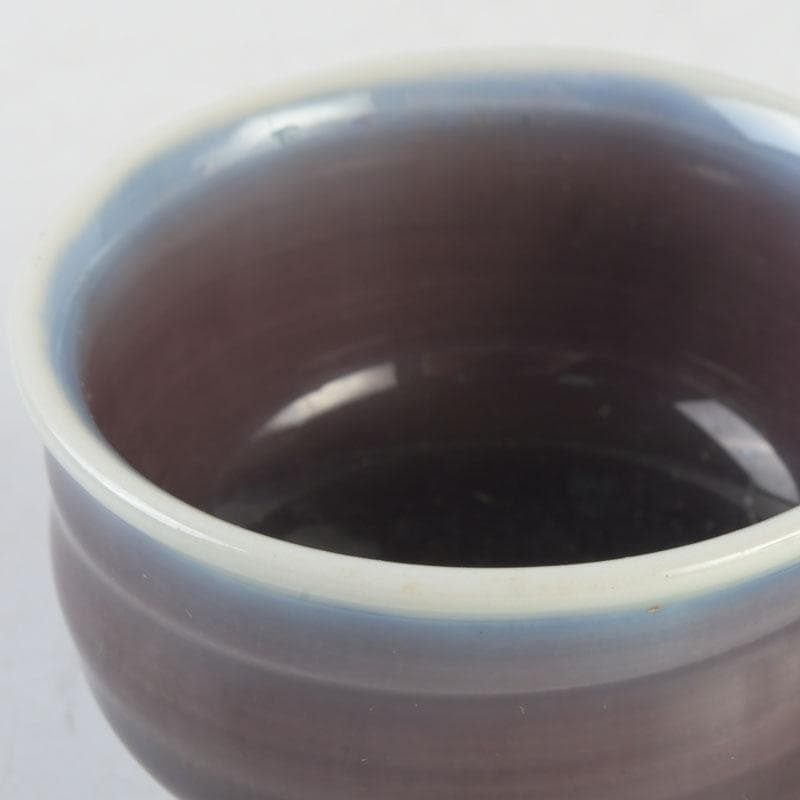 九谷焼　人間国宝　徳田正彦（三代徳田八十吉）　ぐい呑　盃　共布共箱　V　9709