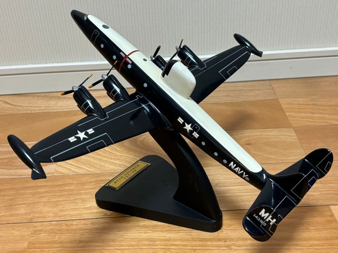 アメリカ海軍早期警戒機 EC-121 ワーニングスター ソリッドモデル ジャンク