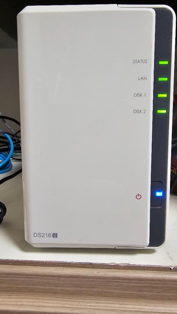 HDD 6TB付 Synology DS216j NAS