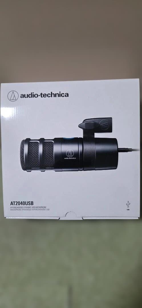 Audio-Technica AT2040USB+AT8176ウインドスクリーン