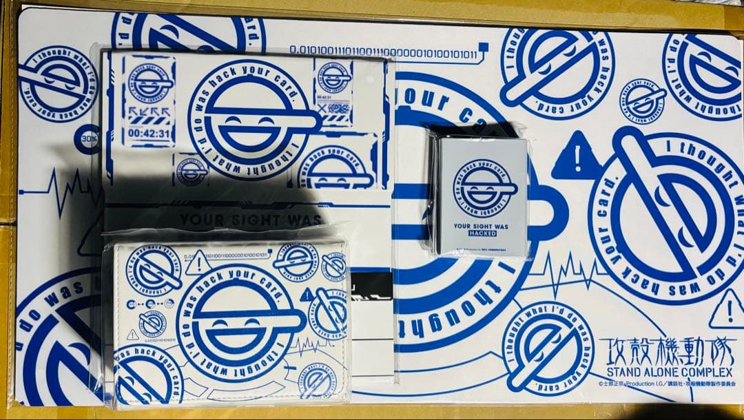 笑*な様 ブロッコリー トレカアイテムくじ　攻殻機動隊　笑い男　フルセット