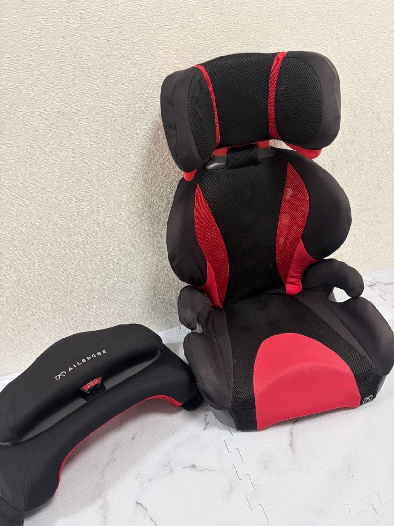 エールベベ・サラット　3ステップクワトロST ジュニアシート　インパクトシールド