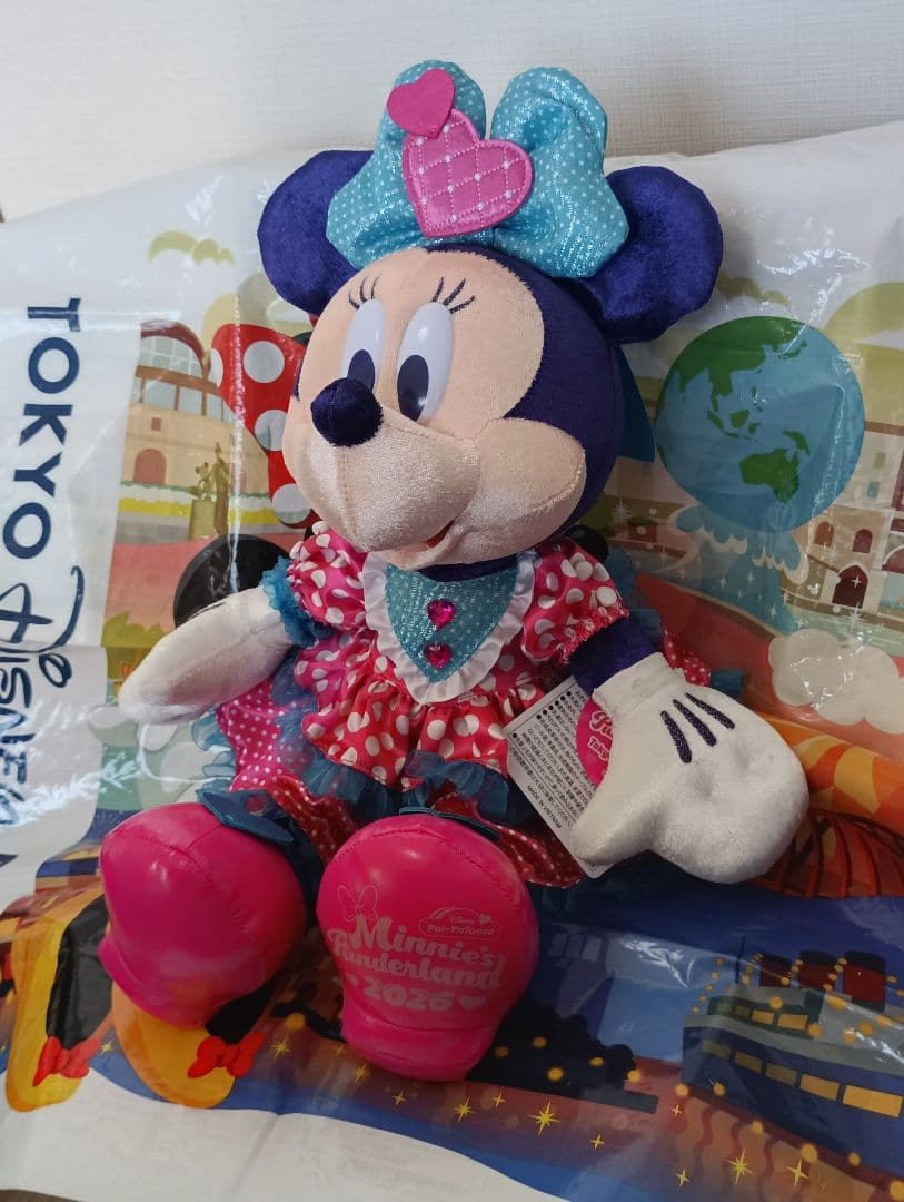 ディズニー　ミニー　パルパルーザ　ミニパル　ぬいぐるみ