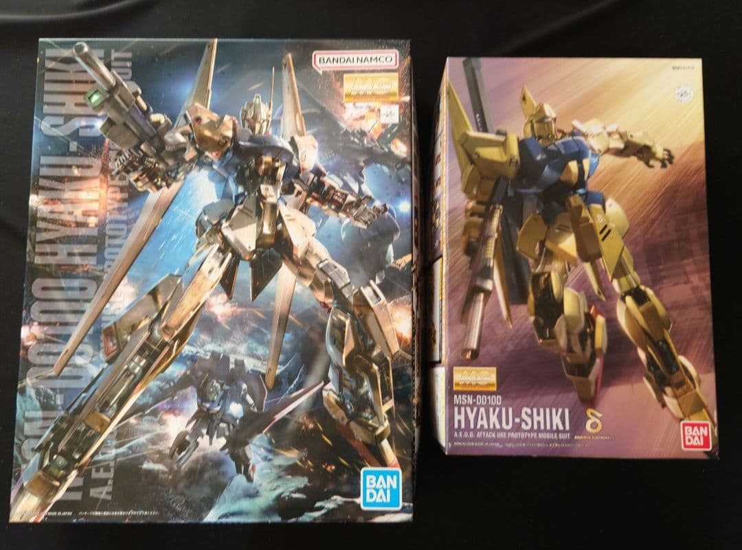 ガンプラ 百式MG Limitedモデル＆MG2.0 2点セット