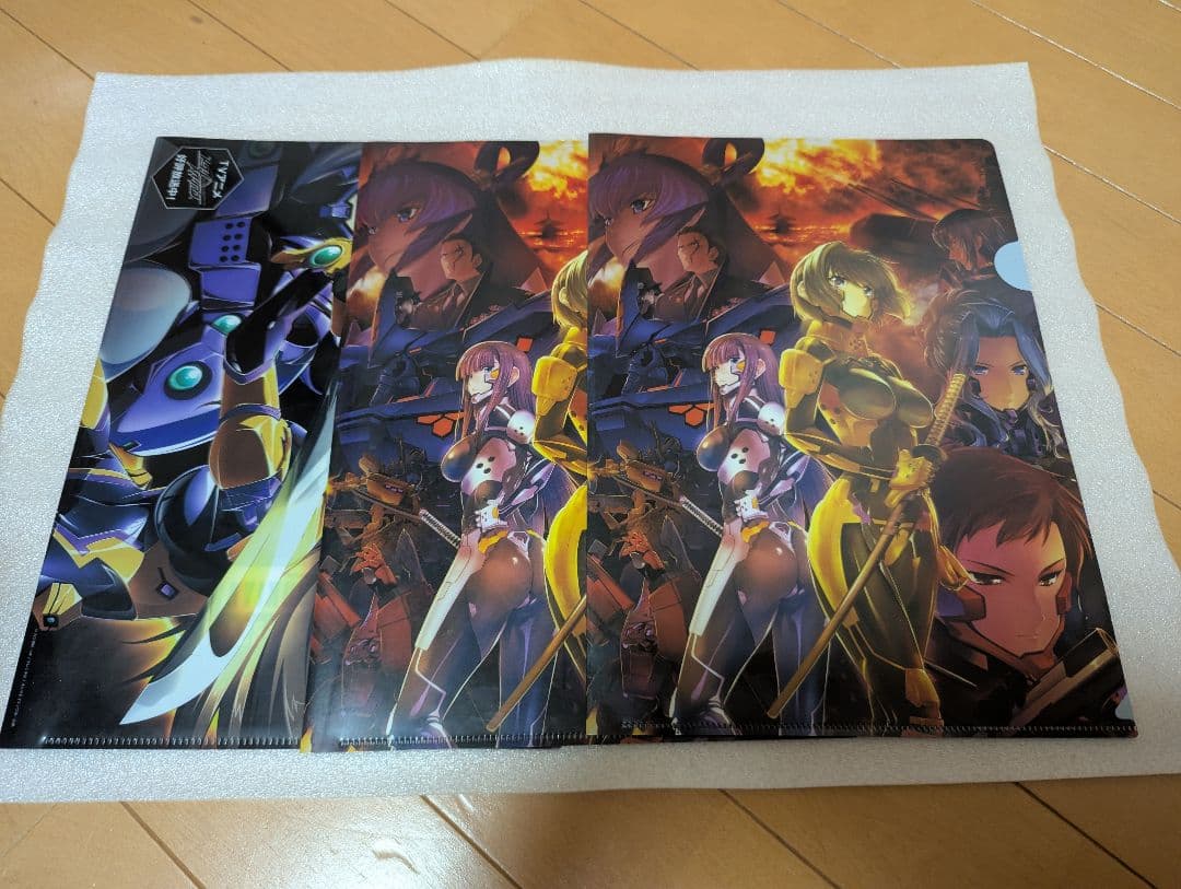 マブラヴ・オルタネイティブ トータル・イクリプス クリアファイルセット