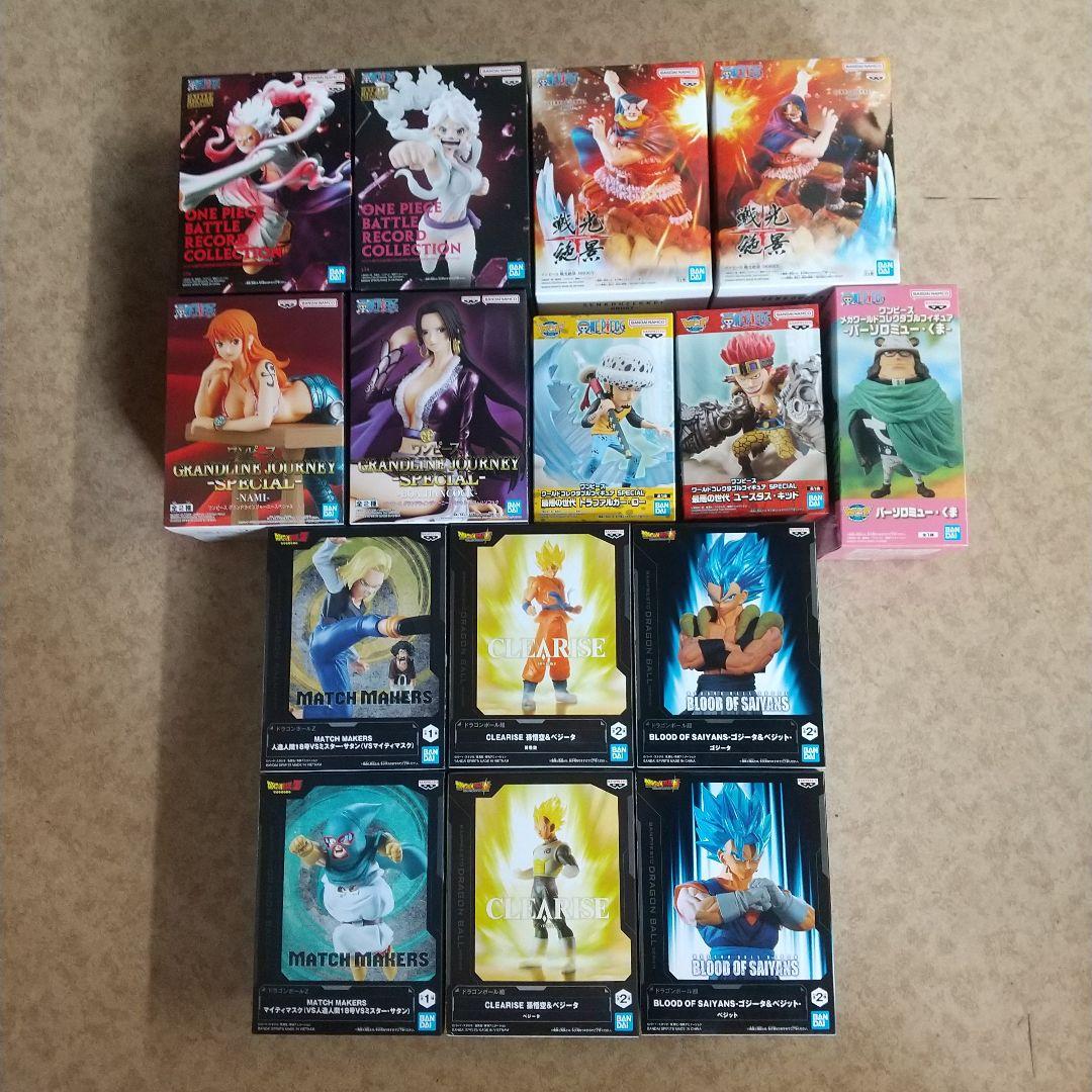 ワンピース ドラゴンボール フィギュア