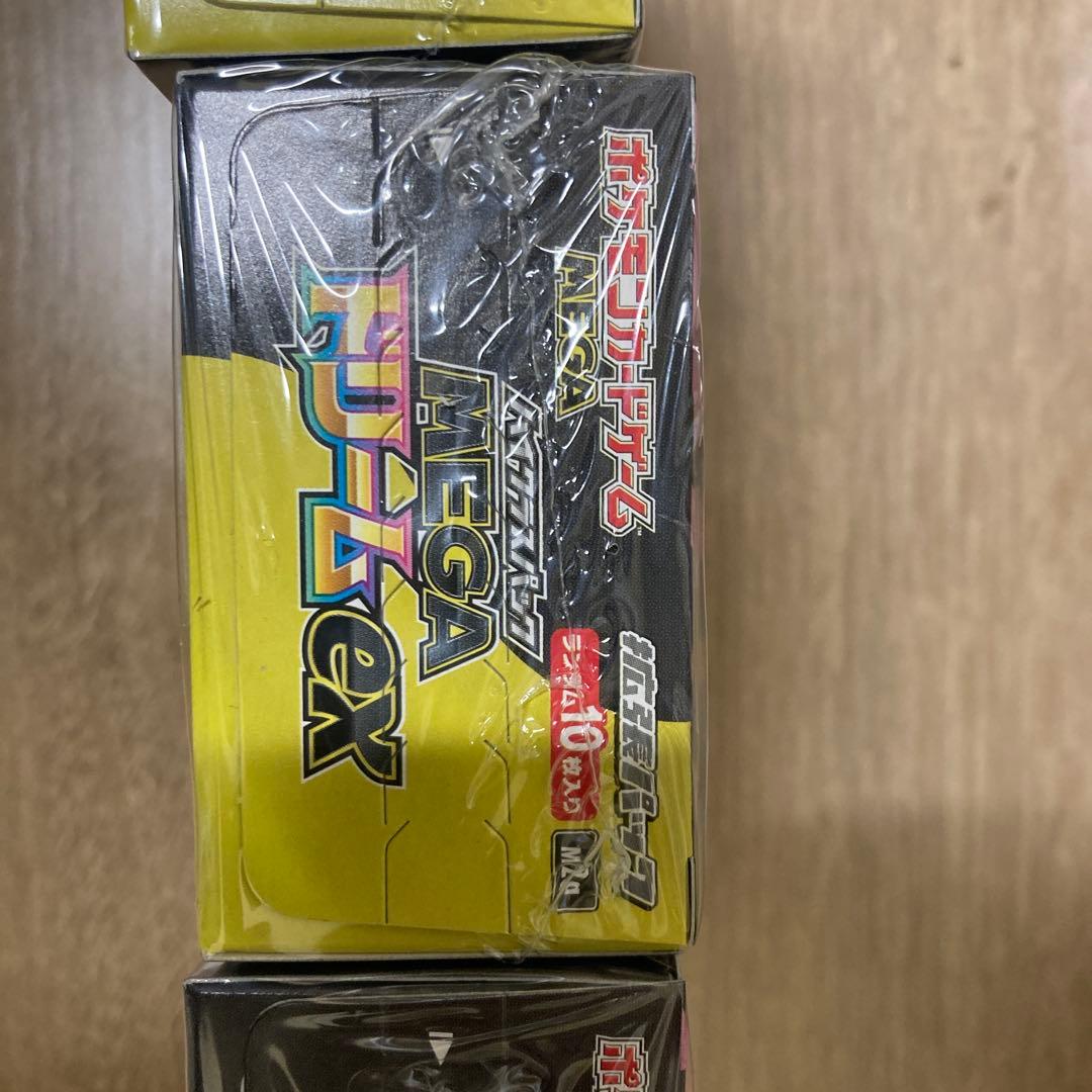 ポケモンカードゲーム MEGAドリームEX 6ボックス　未開封　シュリンク付き