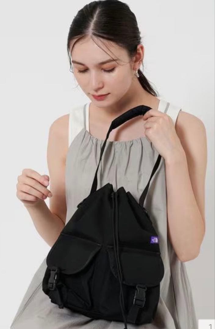 ノースフェイスパープルレーベルStroll Tote Bag 2WAY ブラック