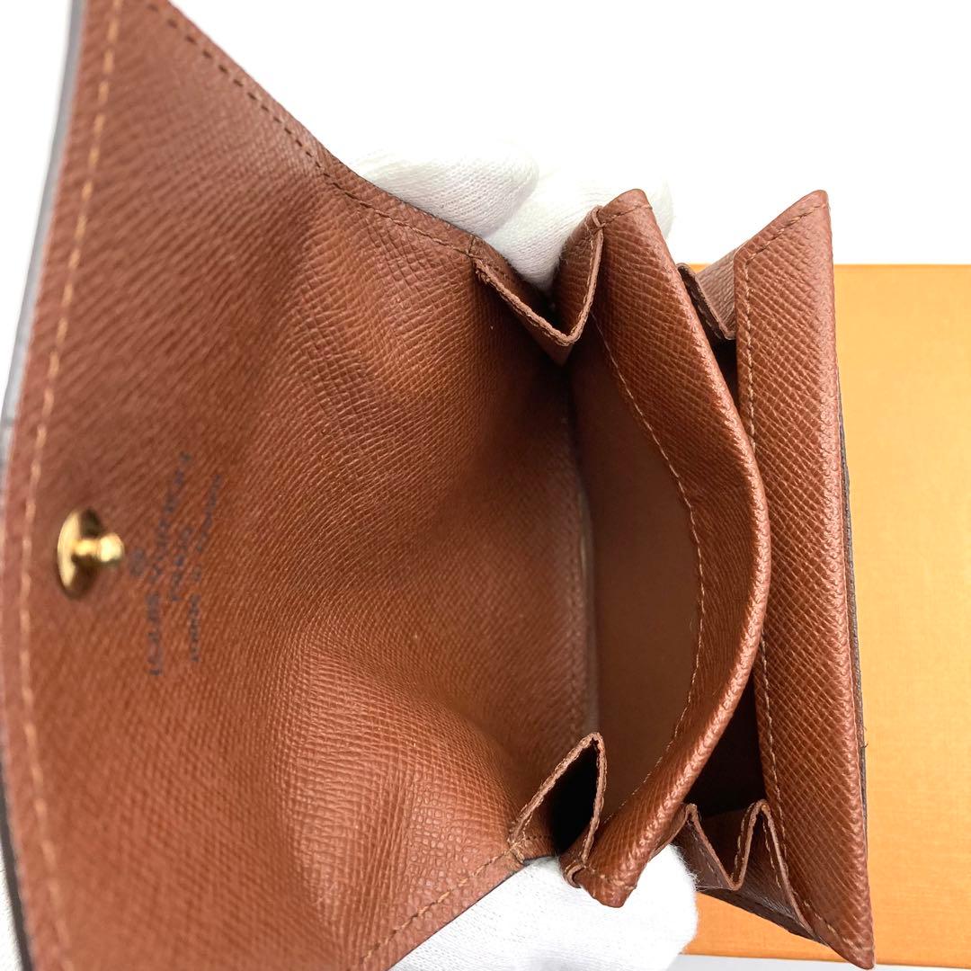 【極美品】ルイヴィトン ケース モノグラム ポルトモネプラ M61930