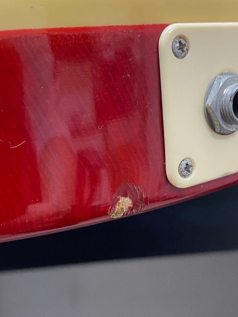 3-1759 Tomson/エレキギター/レスポールタイプ/赤茶色系