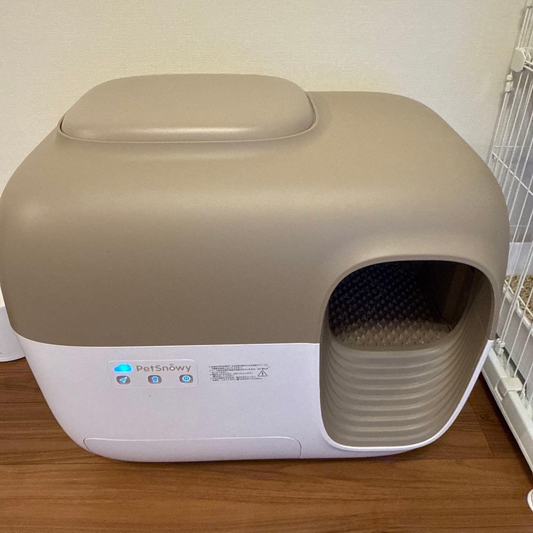 Pety 全自動スマート 猫トイレ 中古品 専用ダストバッグ付き