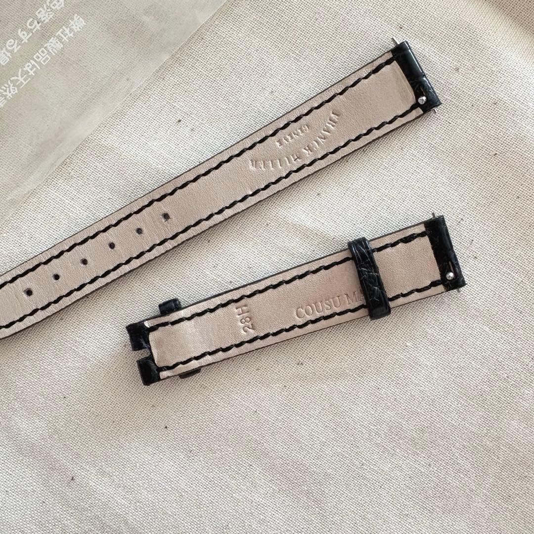 フランクミュラー　純正ベルト　トノーカーベックス 14-12mm 黒