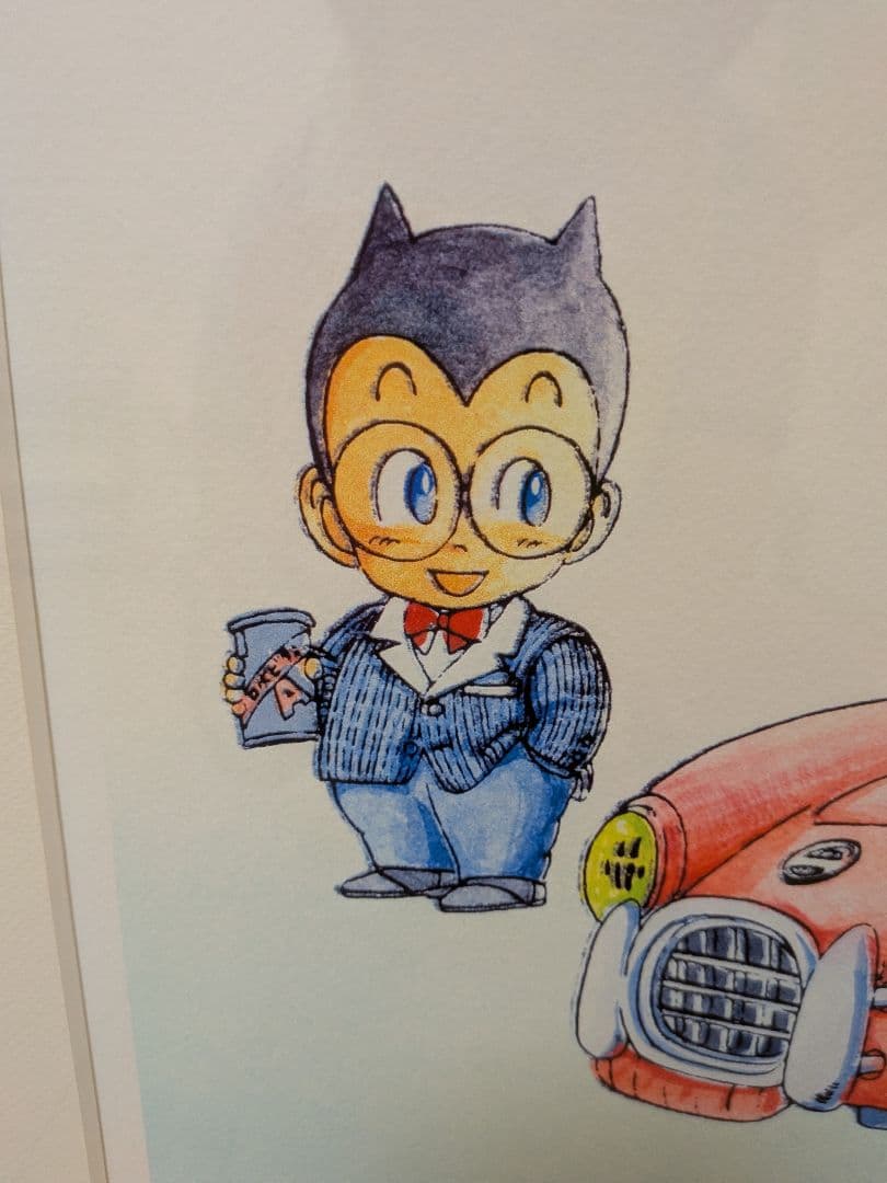 鳥山明　アラレちゃん　伊勢丹限定　アラレとオボッチャマン　ジクレー版画　複製原画