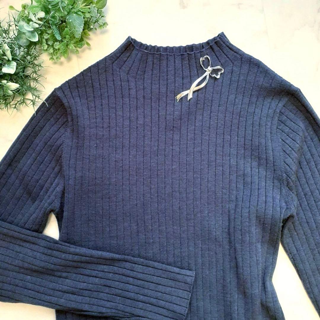 ティファニー　リボンブローチ　ラージモデル