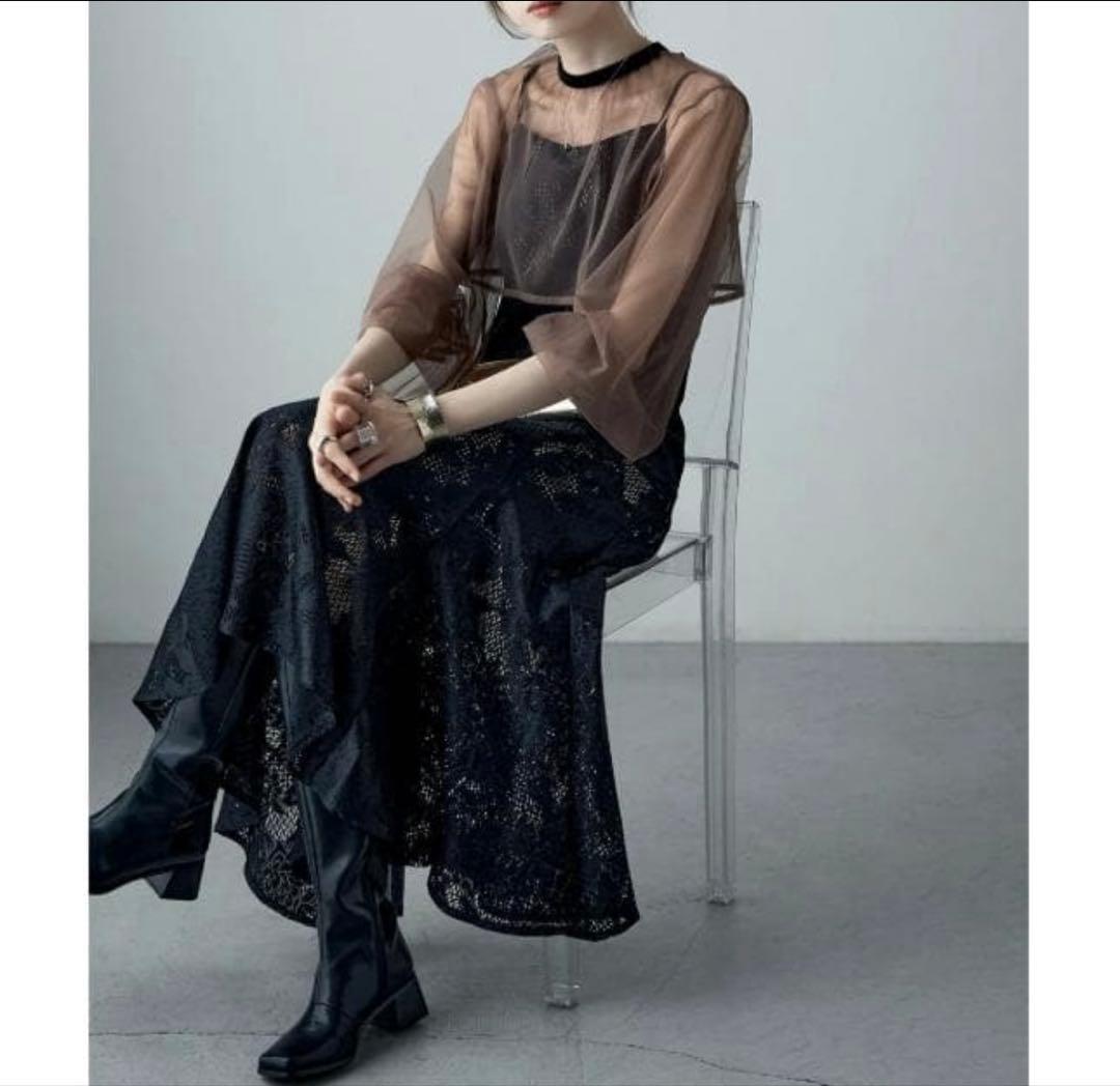 etoll. 結婚式 ワンピース 3wayシフォンボレロ&レースキャミドレス