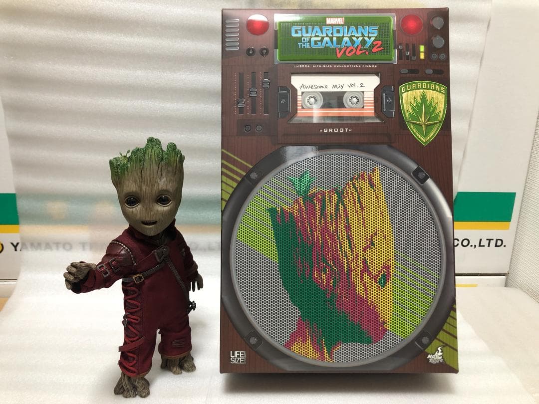 ホットトイズ ガーディアンズ・オブ・ギャラクシー グルート ライフサイズ